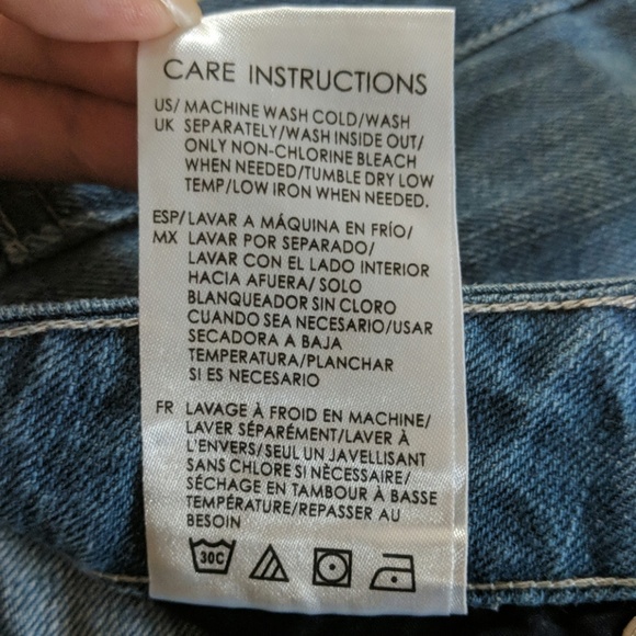 Realm Denim Distressed Shorts - Picture 6 of 6